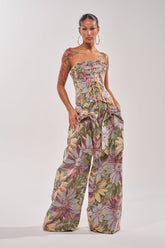 SUNFLOWER FIELDS WILD LEG PANT