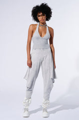 LONG TIME NO SEE KNIT JUMPSUIT