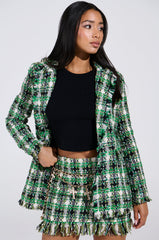 GEORGIA TWEED BLAZER