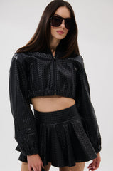 KYLIE HOODED BOMBER
