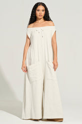YA YOU THOUGHT FRENCH TERRY JUMPSUIT