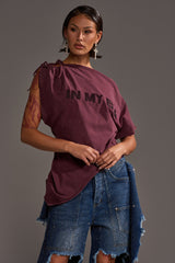 IN MY ERA OFF-THE-SHOULDER TEE