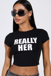 I'M REALLY HER BABY TEE