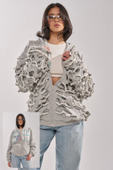EPIC REVERSIBLE ZIP UP SWEATSHIRT