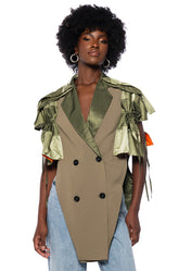 BOWERY DECONSTRUCTED MILITARY VEST