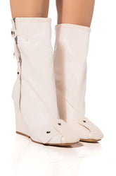 MULTI COLORED CHUNKY BOOTIE