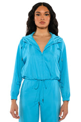 VACAY MODE ZIP UP SWEATSHIRT
