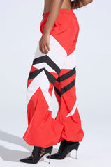 RED ALERT WINDBREAKER JOGGERS