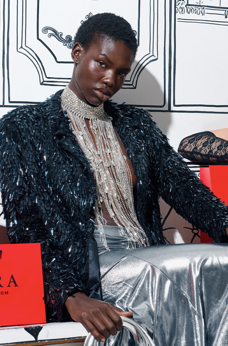 EXPENSIVE TASTE STATEMENT NECKLACE
