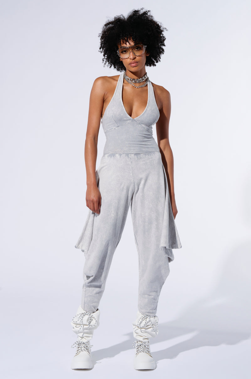 LONG TIME NO SEE KNIT JUMPSUIT