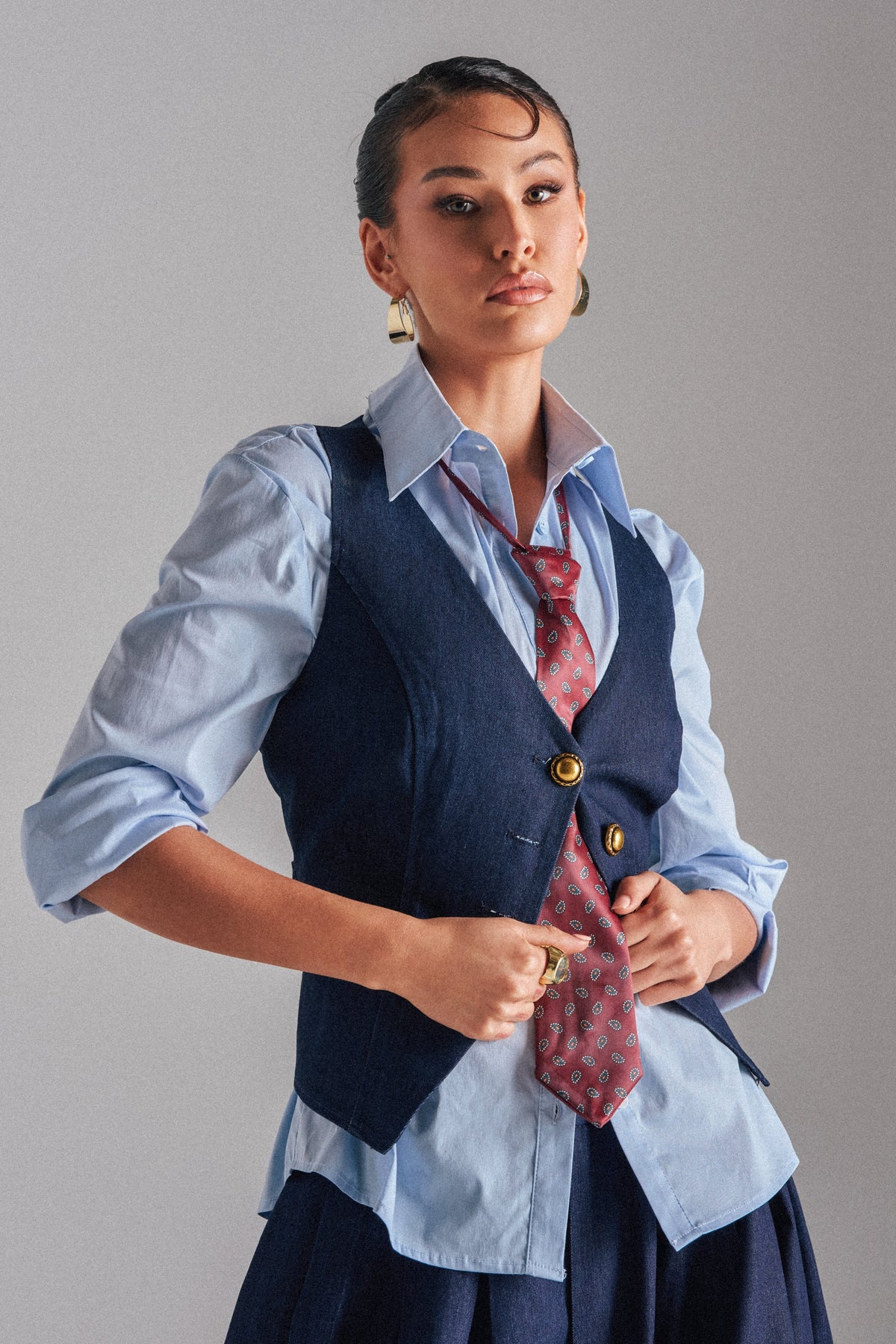 BUSINESS IN THE FRONT VEST