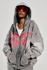 WINNERS CLUB ZIP UP SWEATSHIRT