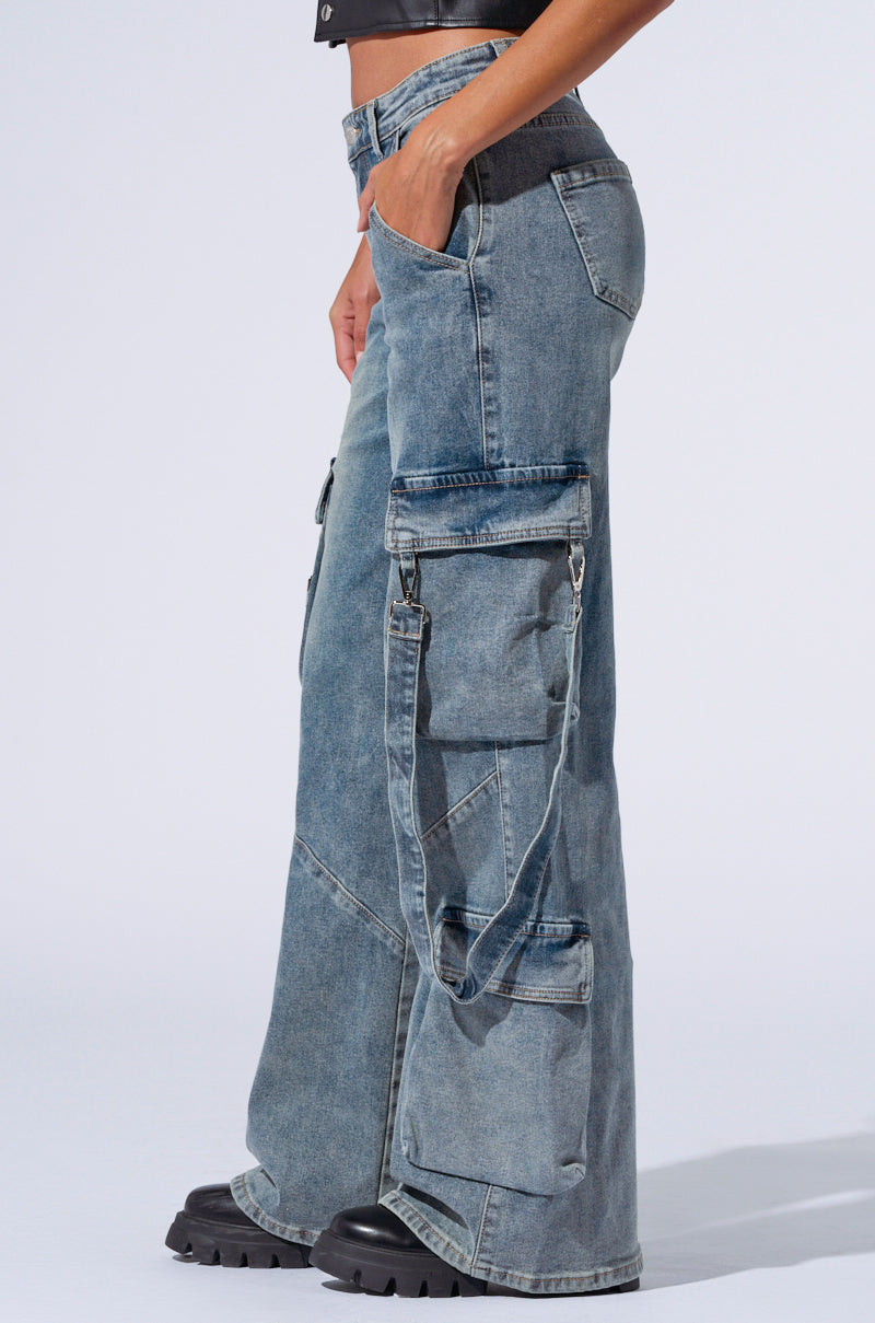 EVERY LITTLE THING SHE DOES DENIM PANT