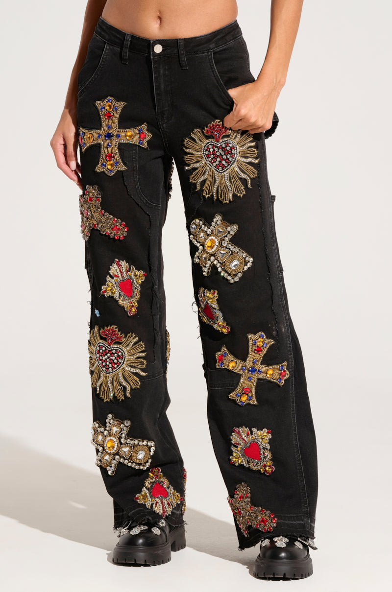 WILD AND FREE DENIM PANT