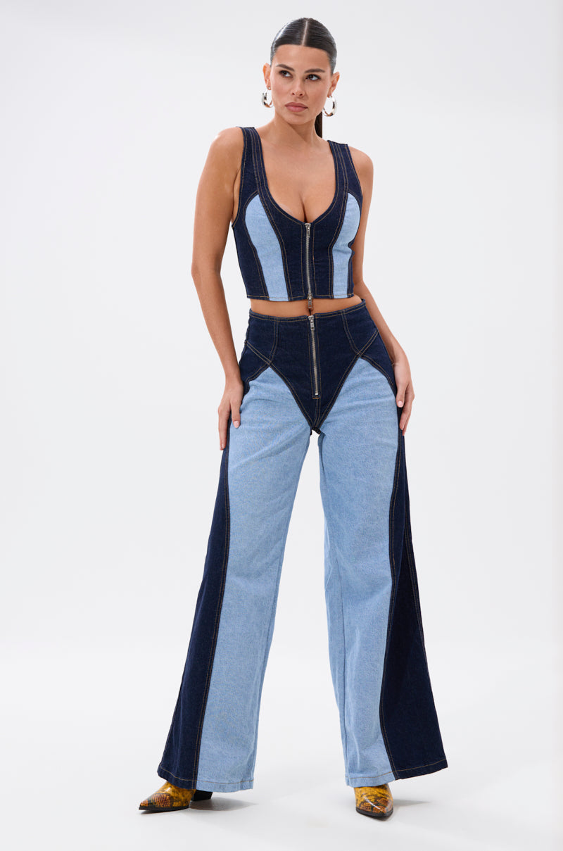 FIRST CLASS RELAXED DENIM PANT