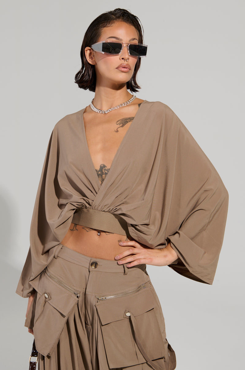 TALK ABOUT ME BLOUSE