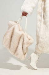 TOASTIE FAUX FUR TOTE