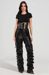 SUPERSTAR LASER CUT PU BELT