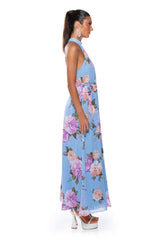 ZOEY HIGH NECK FLORAL JUMPSUIT