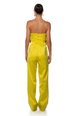 STASSIE STATEMENT SLEEVELESS JUMPSUIT