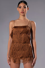 FEELING FAB FRINGE MINI ROMPER