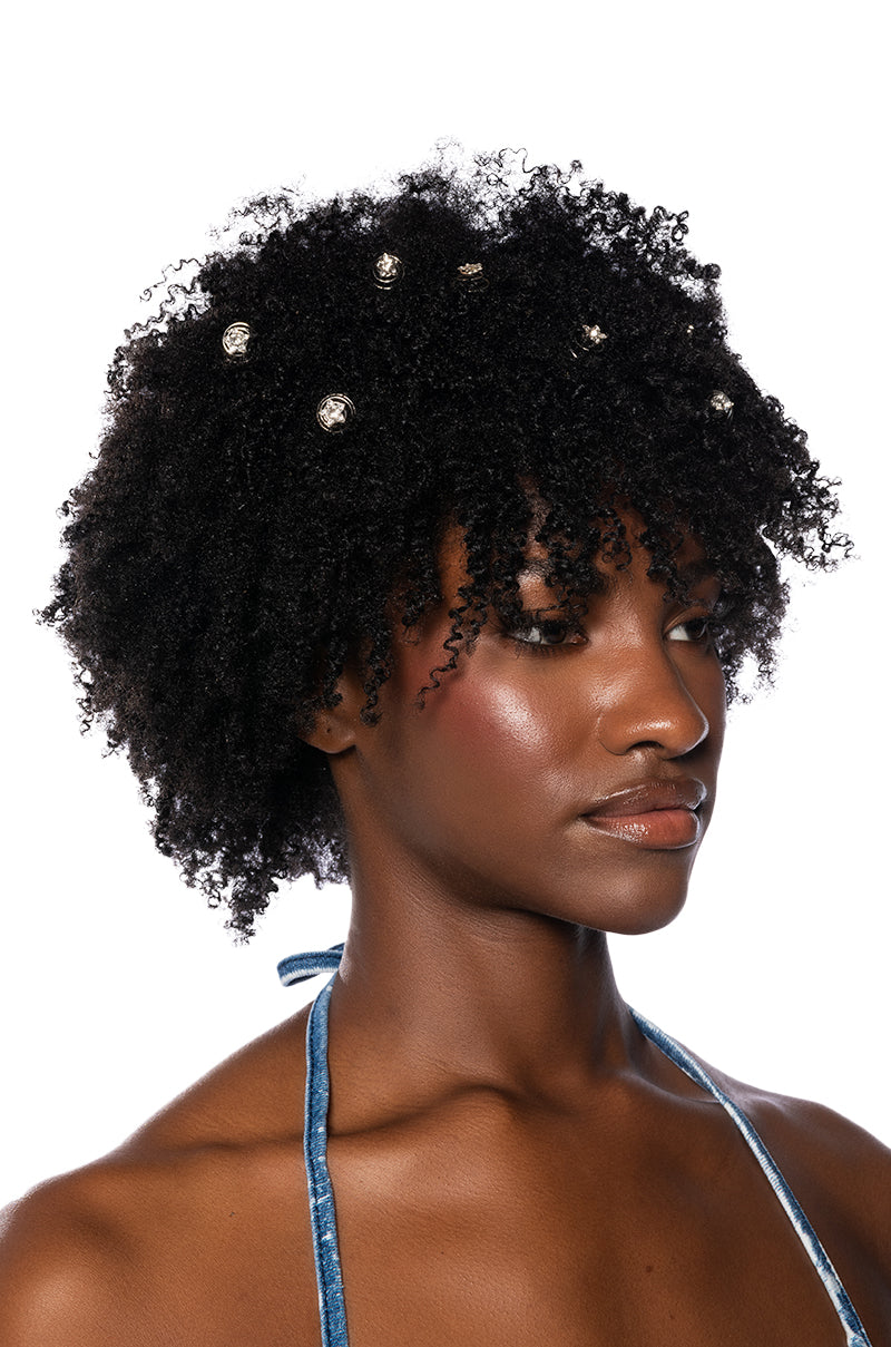 FOLLOW MY LEAD RHINESTONE SPIRAL HAIR GEMS