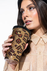 SIZZURP LEOPARD DECORATIVE CUP