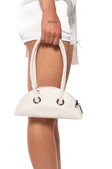 HERMIA SHOULDER BAG IN WHITE