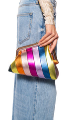 HIDDEN HILLS METALLIC CLUTCH