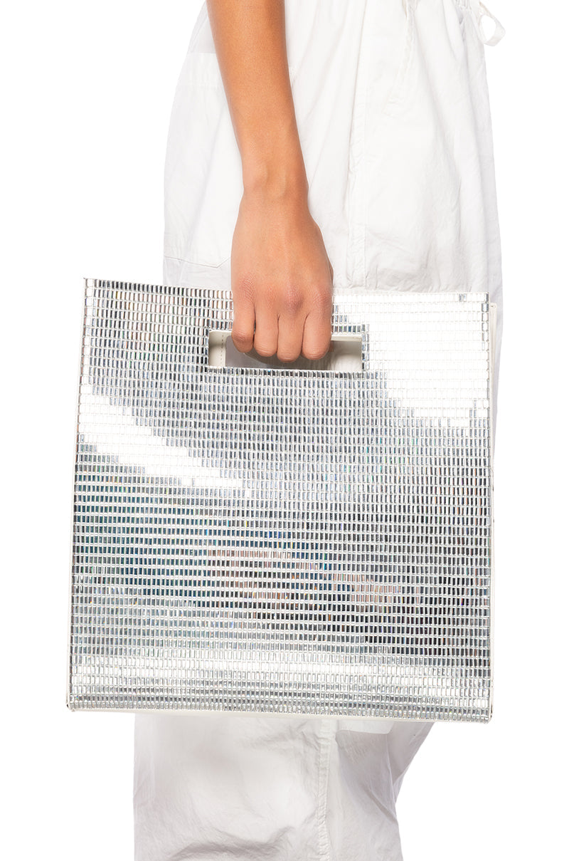 HOLLYWOOD BLVD RHINESTONE TOTE