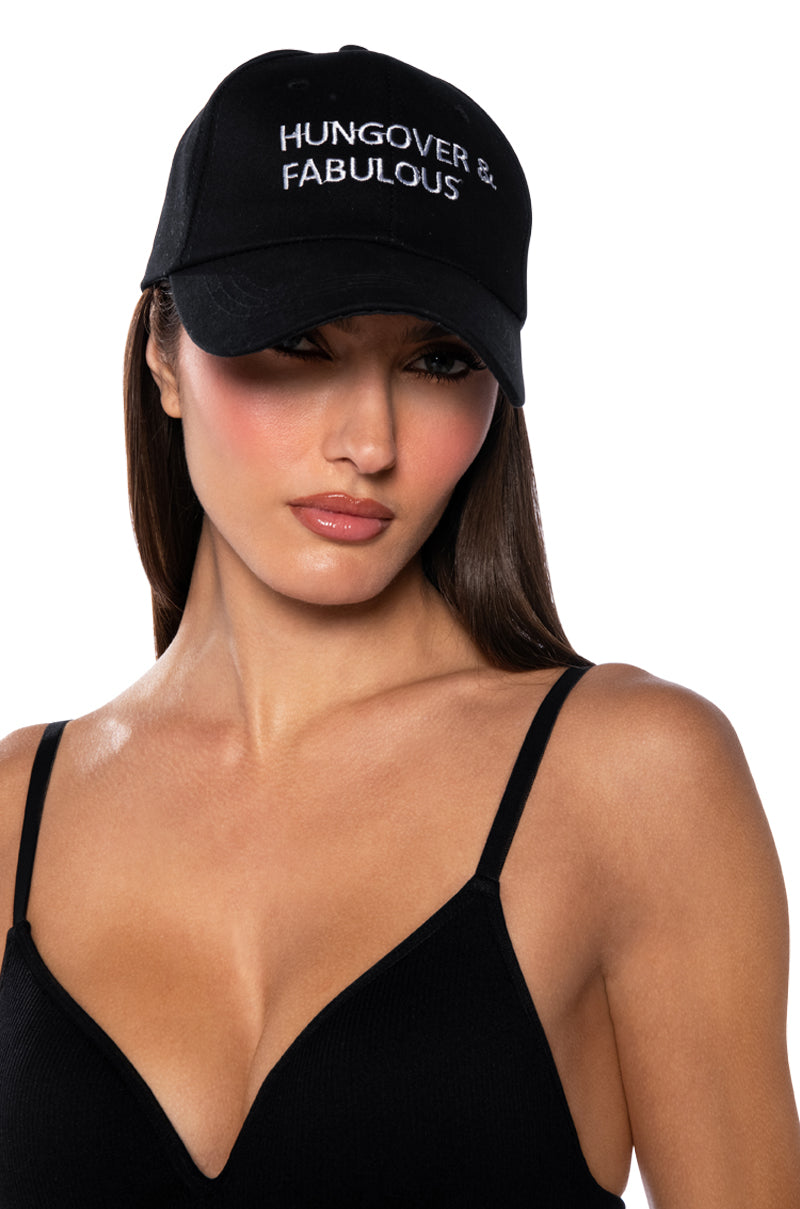 HUNGOVER AND FAB HAT