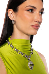 IM ICONIC SKULL NECKLACE