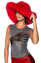 IN REAL LIFE FUR BUCKET HAT