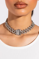 JAGGED LINK ICY CHOKER