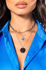 KEEP MY CIRCLE SMALL NECKLACE SET