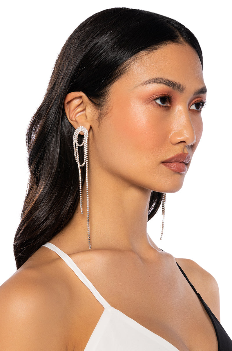 LETS PARTY EARRING IN SILVER