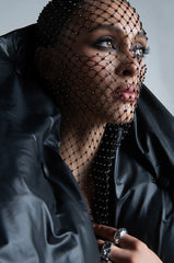 LUXE LIFE RHINESTONE BALACLAVA