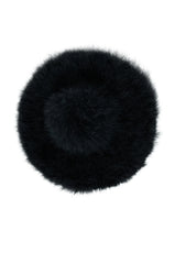 MAKE IT FAB QUINN OSTRICH BRIM HAT
