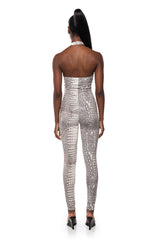 MEET MY MATCH SLEEVELESS JUMPSUIT