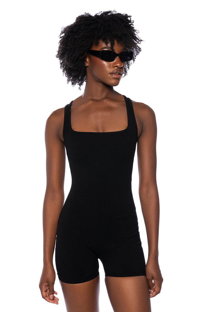 OUT TO PLAY SLEEVELESS ROMPER