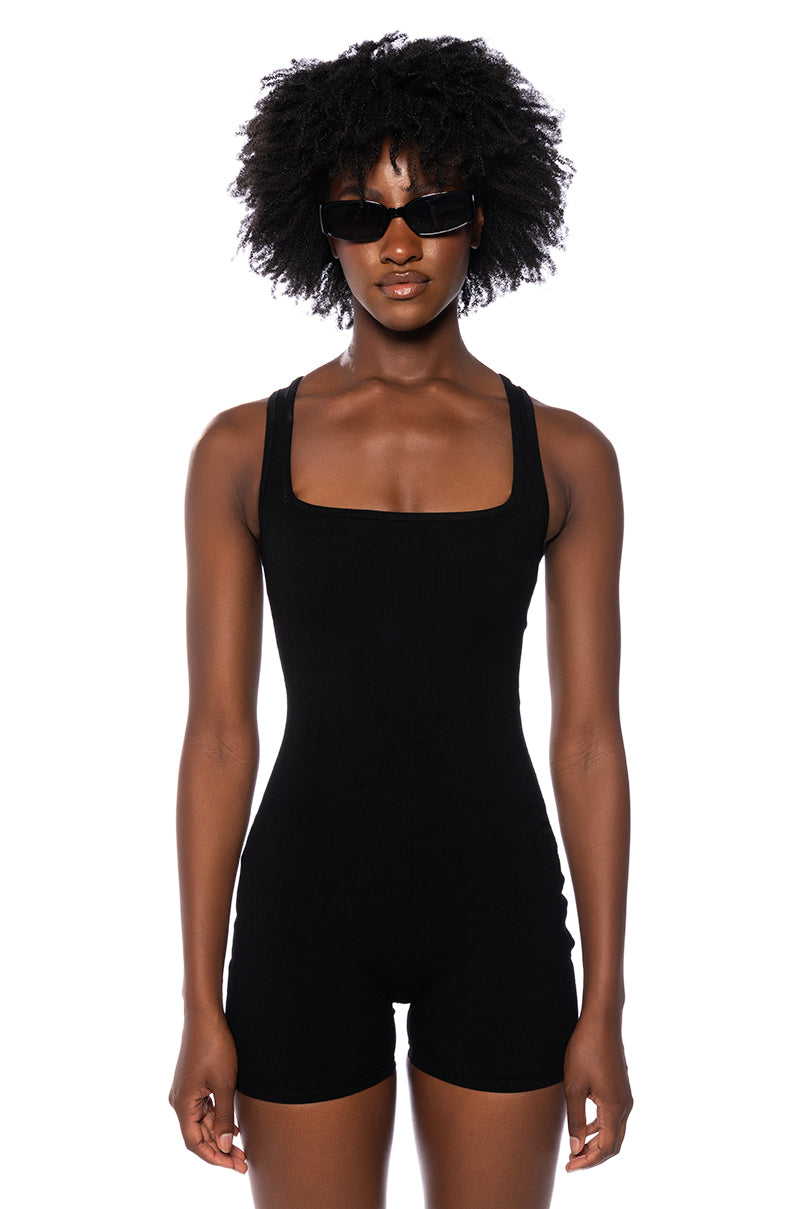 OUT TO PLAY SLEEVELESS ROMPER