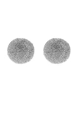 OVERSIZED BLING STUD EARRING
