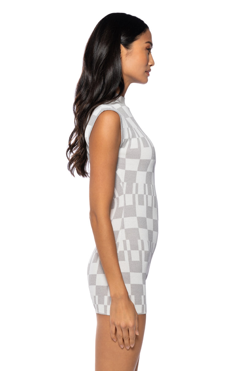 PENTHOUSE QUEEN KNIT ROMPER