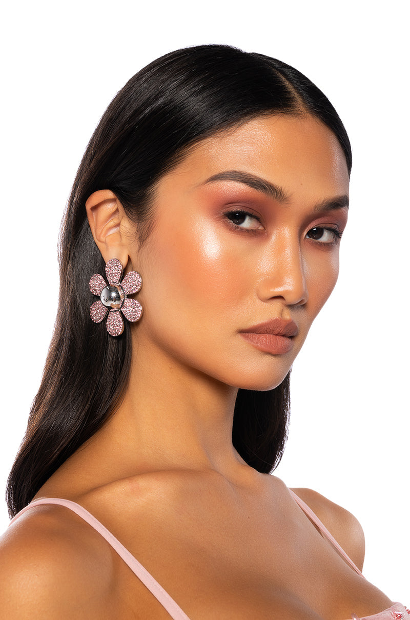 PINK POWER EARRING