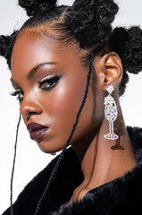 POPPING BOTTLES EARRINGS