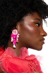 PRETTY IN PINK EARRING