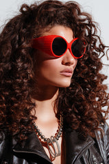 RED-Y FOR ME GLASSES