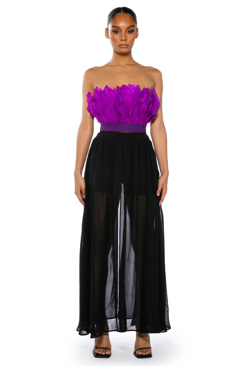 ROMANTIC STROLL MAXI SKORT