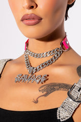SAVVY PU CHOKER