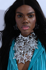 STAR OF THE SHOW LAYERED STATEMENT NECKLACE